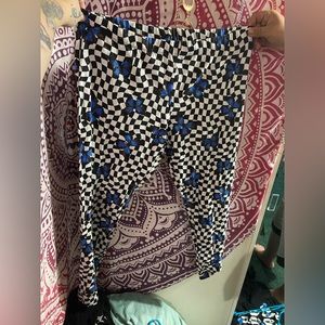 Butterfly checker leggings (match the baby girl shirt in my closet💕)